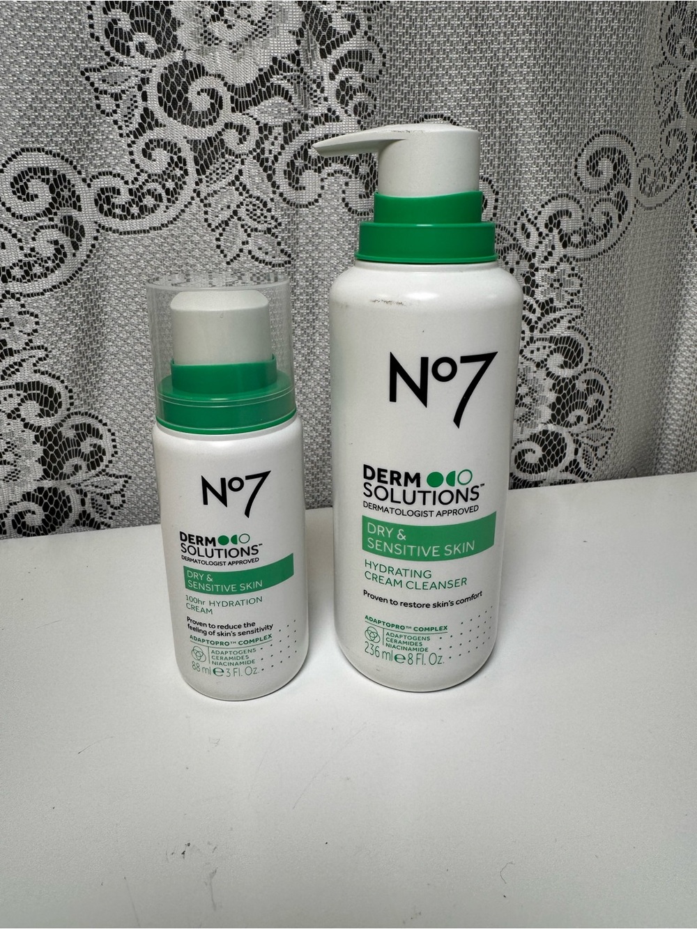 Derm Solutions Dry & Sensitive Skin Hydrating Cream & Cleanser